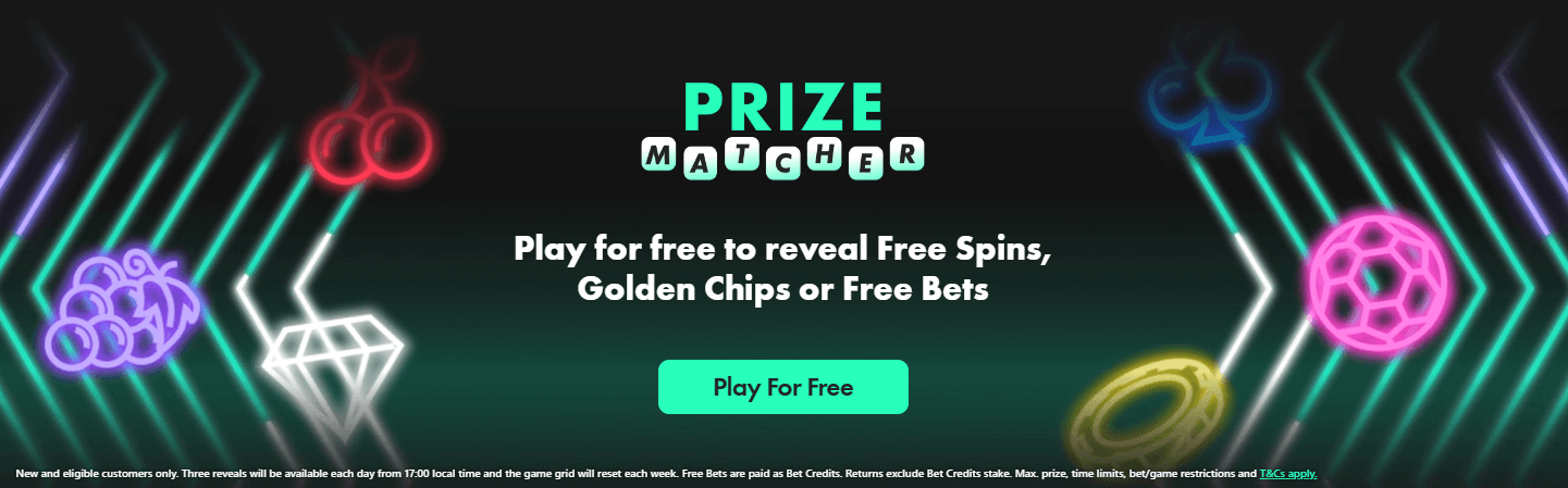 bet365 prize matcher